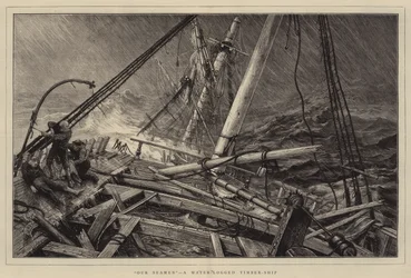 Nos marins, un navire en bois gorgé d